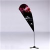 Selling petaline outdoor flag, Flg pole holer/holders , trade show displays